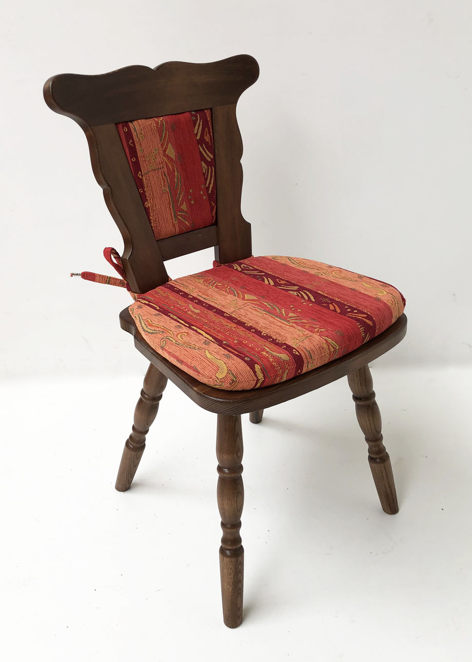 Bauernstuhl 77,  Adler D319B26, Pocking bordeaux