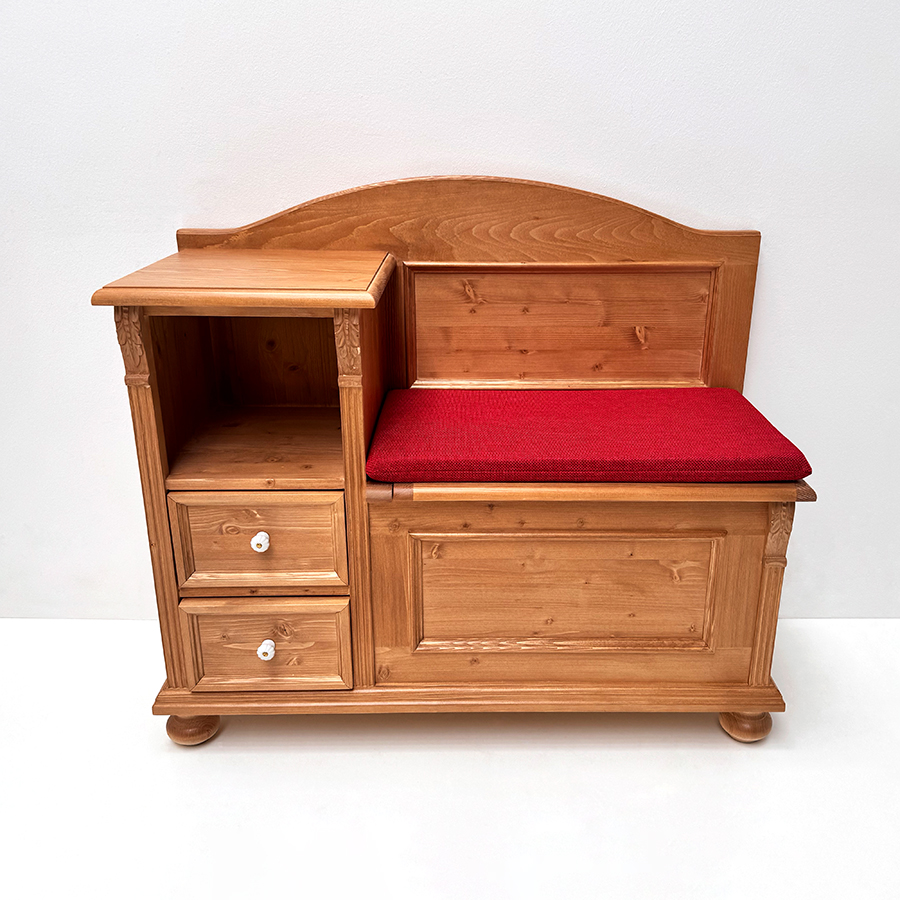 Telefonbank Victoria, Sitzelement rechts, Polster genäht , Verano 655