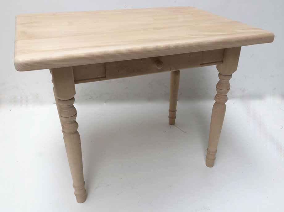 Vierfußtisch Rangau 70/110 cm mit Schubladen