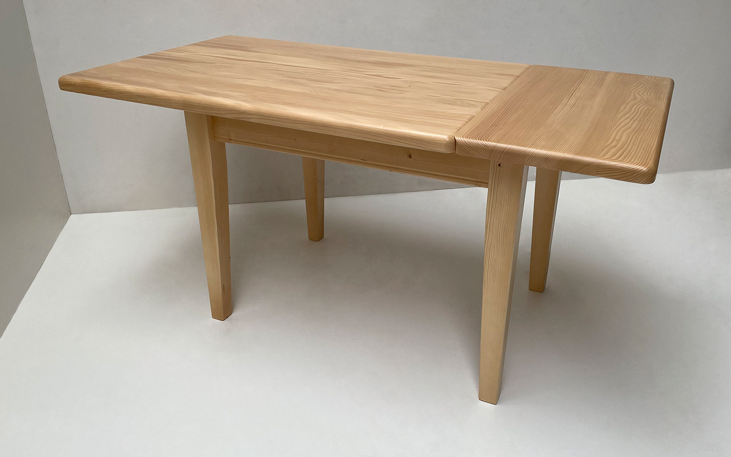 Vierfußtisch Nürnberg  80/120 mit-Schiebeplattenfunktion 40 cm, verlängerbar auf 160 cm