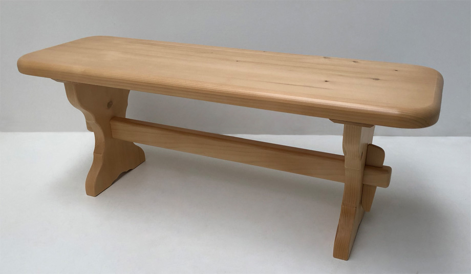 Vorbank Lindau,  Ausführung schwer, Länge 115 cm