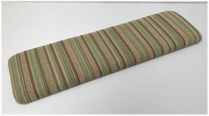 Kissen Polsterplatte Vorbank groß, Edmonton grün