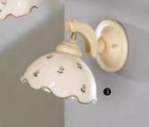 Wandlampe  Wasserburg, Schirm SG20KR